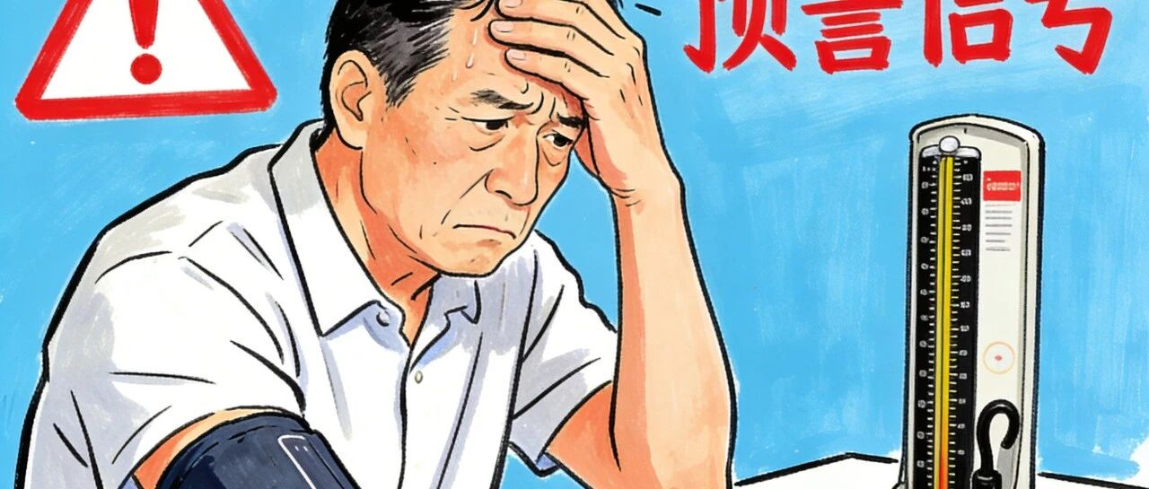 头晕不是小毛病，警惕高血压“偷袭”