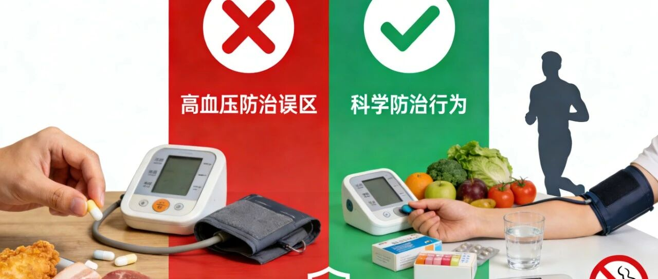 别踩这些误区，高血压防治必知常识！